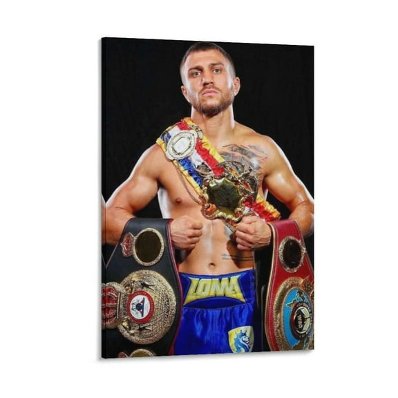 Vasyl Lomachenko Canvas Poster Posters Wall Art Painting Canvas Gift Living Room Prints Bedroom Decor Poster Artworks 24x36inch(60x90cm)