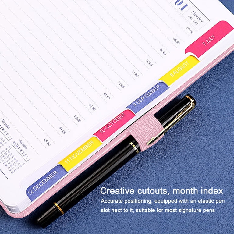 A4 Leather Notebook – Hardback Ruled Journal, Planner & Writing Pad