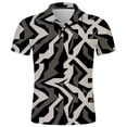thumbnail image 1 of YDLCAFD Chemise à Manches Courtes Imprimée Sport Décontractée pour Hommes, 1 of 3
