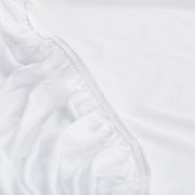 Vani Twin Waterproof Mattress Protector, White, 8-21 Deep, Breathable 3D Air Fabric, Washable, Noiseless