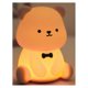 thumbnail image 4 of Silicone Teddy Bear Fun Night Light 3 Level Dimmable Nursery Light Colorful Warm White Sleeping Beside Lamp for Bedroom, 4 of 5