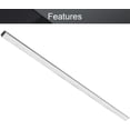 thumbnail image 3 of HUGFEGWE HSS Lathe Tool Bit 4mm x 4mm x 200mm Square Lathe Turning Tool Blanks High Speed Steel Rectangular Fly Cutter Mill Blank 1pcs CJB91-23168, 3 of 7