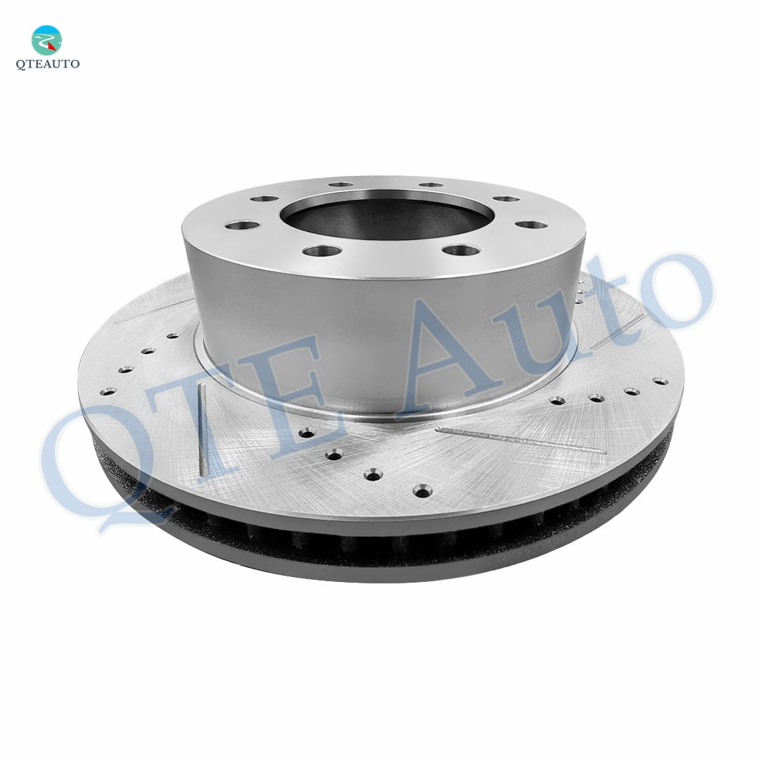 Front Drilled Slotted Brake Disc Rotors 353mm For 2003-2008 Dodge RAM 2500