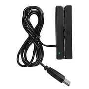 Reader, USB Credit Card Reader, Encoder Reader 3 Tracks MSR90 Plug And Play Device For Loyalty Banking Door Entry Systems