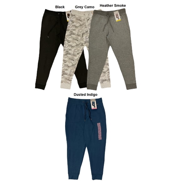 Eddie Bauer Women's Warm & Soft Modal Fleece Lounge Jogger With Pockets (Heather Smoke, L)