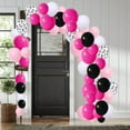 thumbnail image 5 of 112 PCS Balloon Set For Party Decorations Black Pink White Balloons Outdoor Wedding Party Decoration, 5 of 8