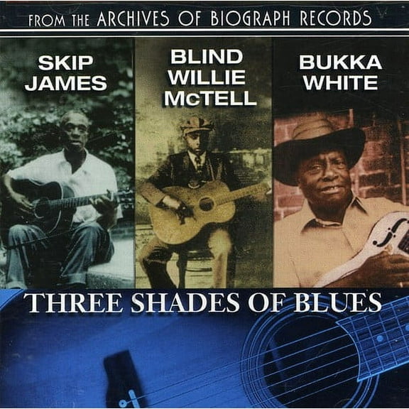 Bukka White - Three Shades of Blues - Music & Performance - CD