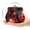 thumbnail image 2 of Stylish Microfiber Coin Purse with Zinc Alloy Jaws, 4.3x4.7 in/11x12 cm Size, 2 of 7