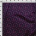 thumbnail image 4 of oneOone Polyester Spandex Dark Purple Fabric Floral & Craft Projects Decor Fabric Printed By The Yard 56 Inch Wide, 4 of 4