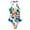 Multicolor-1, variant on Youyipin One Piece Swimsuit Women Halter Bathing Suit For Women Ruched Tummy Control Swimsuits Push Up Swimwear