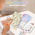 thumbnail image 3 of DIY Journal Kit - Gifts for Girls Ages 8 - 14 Year Old - Cool Birthday Gifts Ideas for Girls - Easter Art & Crafts for Kid - Teen Girls Trendy Stuff - Scrapbook & Diary Set - Pink, 3 of 6