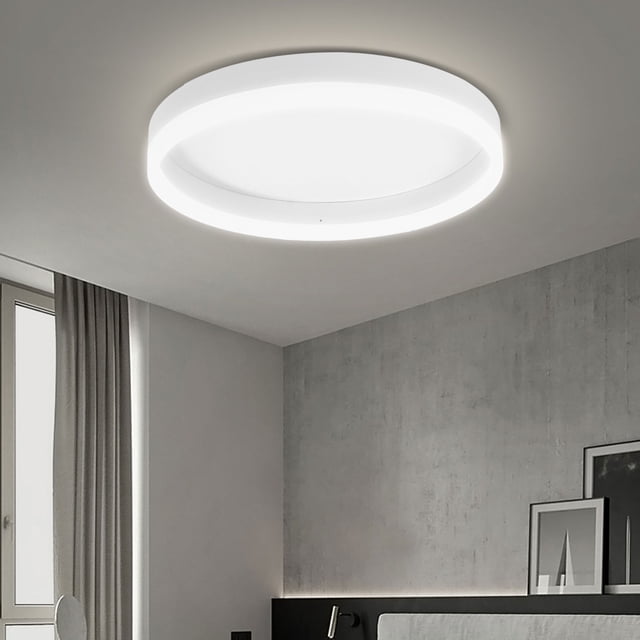Luz de Techo de Montaje de Descarga, Luz de Techo LED ACRÍLICO SVAIN 3 MODOS DE ALECHO AJUSTABLE VIDA LARGA PARA COMEDOR