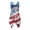 American Flag, variant on HELLHERO Asymmetric Hem Midi Dress, American Flag Side Pockets Summer Sleeveless Dress, Round Neck Pleated Sleeveless Sundress for Leisure Travel Vacation