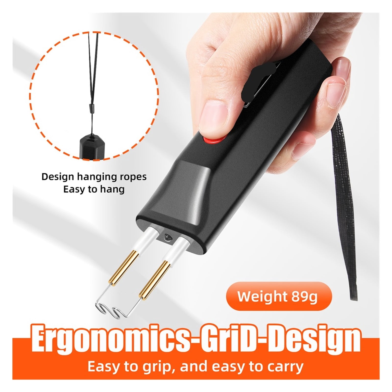 Mini Cordless Plastic Welding Machine 100W Portable Hot Stapler Car Bumpers Repair Soldering Iron