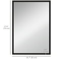 thumbnail image 3 of HOMCOM 20" x 28" Wall Bathroom Mirror for Home Decor, Vanity Mirror, 3 of 10