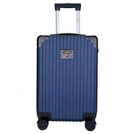 Oklahoma City Thunder Premium 21'' Carry-On Hardcase Luggage - Navy