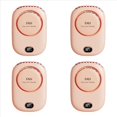thumbnail image 1 of 4X Ventilador Mini USB Enfriador Recargable Ventilador Viaje de Mano PortáTil Silencioso Ventiladores Eléctricos PequeñOs Rosa, 1 of 4