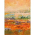 thumbnail image 2 of Marzari, Tebo 15x18 Gold Ornate Wood Framed with Double Matting Museum Art Print Titled - Country village II, 2 of 4