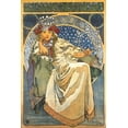 thumbnail image 2 of Art.com Princess Hyacinth Art Print by Alphonse Mucha, 12" x 18", 2 of 4