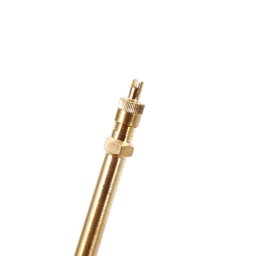 Tire Valve Extension 100mm//3.94 140mm//5.51 200mm//7.87 Brass Auto Tire Valve Stem Extension Pole Caps Extender Straight Bore 200mm