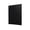 Black, variant on No-Drill Pleated Paper Window Blinds, Adhesive Clip-On Temporary Shades, Cut-to-Size Stick-On Pleated Blinds, Easy Install Light Filtering Cover for Home, Door and Nursery Windows