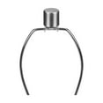thumbnail image 6 of Lighting, 25"H, Table Lamp, Grey Ceramic, Grey Shade, Modern, 6 of 8