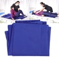 thumbnail image 4 of Transfer Flat Slide Sheet for Transfer Turning and Repositioning in Bed Sliding Draw Sheet to Assist Moving Blue, 4 of 7