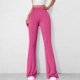 thumbnail image 2 of Womens Capris for Summer Cotton Linen Pants Casual 2026 Loose Comfy Trendy Elastic Waist Cropped Trouser Beach Clothes, 2 of 7