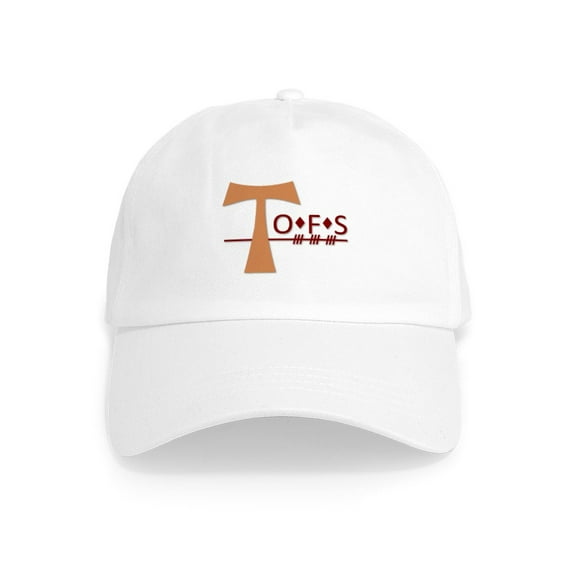 CafePress - OFS Secular Franciscan Order Cap - Adjustable 100% Brushed Unisex Casual Cotton Baseball Cap, Beige, 1
