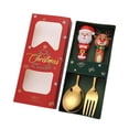 thumbnail image 3 of Juego de tenedores y cucharas navideñas Perfecl de Acero inoxidable 2C, 3 of 8