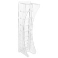 thumbnail image 3 of Hair Guide Comb Storage Organizer Clipper Guard Holder Transparent Rectangular Barbershop Use Protection 1Set, 3 of 5