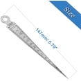 thumbnail image 3 of Taper Gage, 1-15mm Stainless Steel Tapered Gauge Depth Welding Test Spark Plug Gap Ruler Hole Depth Inspection Tool Inch & Metric Tapering Measurement, 3 of 7
