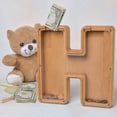 thumbnail image 4 of Podn Personalized Letter Piggy Bank, 4 of 10