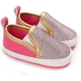 thumbnail image 3 of Baby Girls Boys Loafers Prewalker Moccasin Crib Shoes, 3 of 6