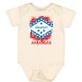 thumbnail image 3 of Inktastic Graffiti Arkansas State Flag Boys or Girls Baby Bodysuit, 3 of 5
