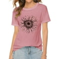 thumbnail image 3 of Sherrylily Summer Women Sunflower Short Sleeve T Shirt Cute Graphic Tees Loose Tops, 3 of 5