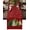 Red, variant on Red Christmas Dresser Scarf Farmhouse, Dining Table Decorations for Wedding/Parties, Xmas Tree Snowflake Farmhouse Table Runner 36 Inches Long for Kitchen Dining, 13 x 36 In
