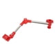 thumbnail image 2 of Soporte para sombrilla de bicicleta de acero inoxidable giratorio de 360° apto para cochecitos de bebé, color rojo, para dar sombra al aire libre, 2 of 8