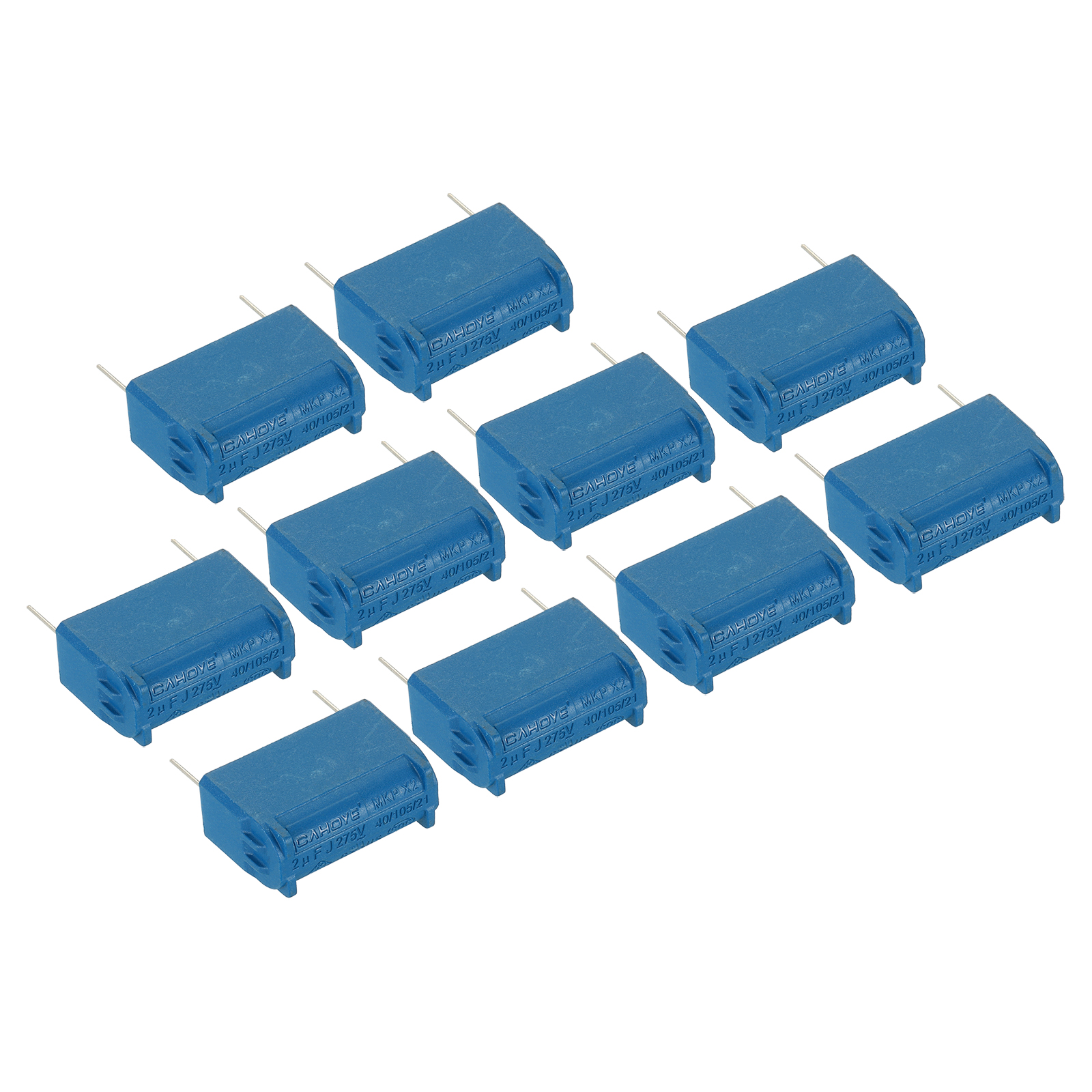 Uxcell Induction Cooker Capacitor, 10 Pack 2uF DC 275V Vertical High