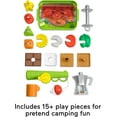 thumbnail image 5 of Fisher-Price Laugh & Learn 3-in-1 On-the-Go Camper Infant Walker & Toddler Activity Center, Unisex, 5 of 8