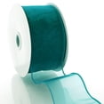 thumbnail image 2 of Ribbon Traditions 2.5" Wired Sheer Organza Ribbon, 2 of 2
