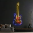 thumbnail image 3 of Handmadetneonsign Custom Guitar Led Sign, Electric Guitar Neon Light, Guitar Shop Store Neon Sign, 3 of 5