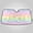 Multicolor, variant on Haosy Foldable Car Windshield Sun Shade Front Window Visor Blocks UV Rays Keeps Interior Cool 55x27.6 Adorable Demon with Star