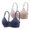 White, variant on WCJM Up To 50% Off Bra Wirefree Sports Bras Nylon,Spandex Bra Beige,C