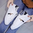 thumbnail image 5 of Oyedens Tassel White Fashion Sneakers for Women Girls Casual Leather Low Top Tennis Walking Shoes, 5 of 5