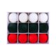 thumbnail image 1 of 12 Piezas de Bolas Colgantes de Navidad para Fiestas Navideñas, Bolas de Navidad, Bolas Redondas de Peluche para Hacer Tú Mismo, Caja de Regalo, Adornos para Árbol de Navidad D, 1 of 5