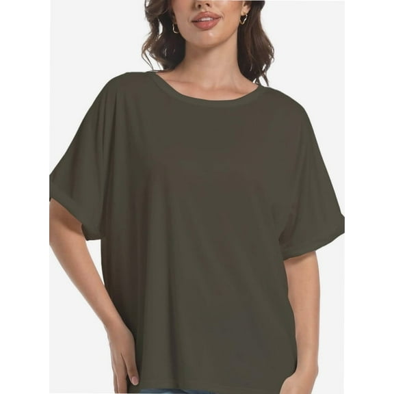 Women's Casual Short Sleeve Crew Neck T-Shirts