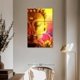 thumbnail image 3 of Elephant Stock Stunning Buddha Wall Art - Vertical Multi Panel Canvas - Living Room Wall Decor - Religion And Spirituality Multi Panel - Brown And Yellow Decor - 36" x 57", 3 of 8