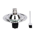 thumbnail image 2 of Food Processor Accessory, Milk Frothing Part Seamless Fit with Brush for Making Hot Cold Drinks, 2 of 7
