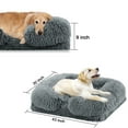 thumbnail image 2 of Nisrada Fluffy Plush Orthopedic foam Dog Bed & Cat Bed - Anti-Slip Pet Bed Crate Pad - Machine Washable Kennel Nest, Cozy Sleeping Mat for Extra Large Dogs, 2 of 8